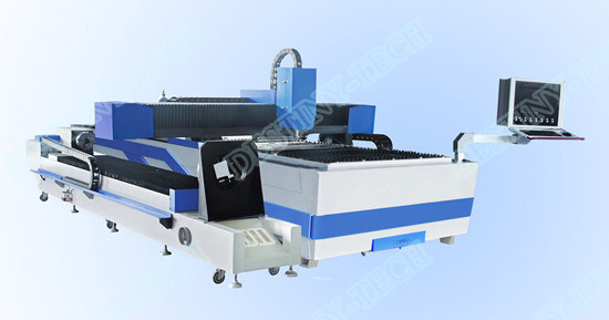 DT-1530 Fiber 500W/800W/1000W 3m/6m metal pipe&sheet AIO laser cutting machine